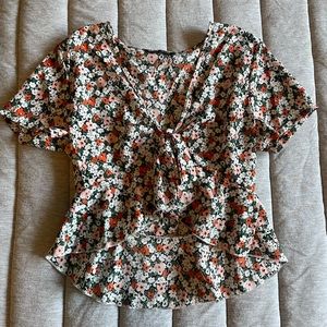 Shein floral top